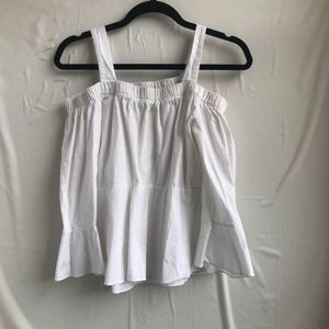 Moa Moa White Off the Shoulder Top